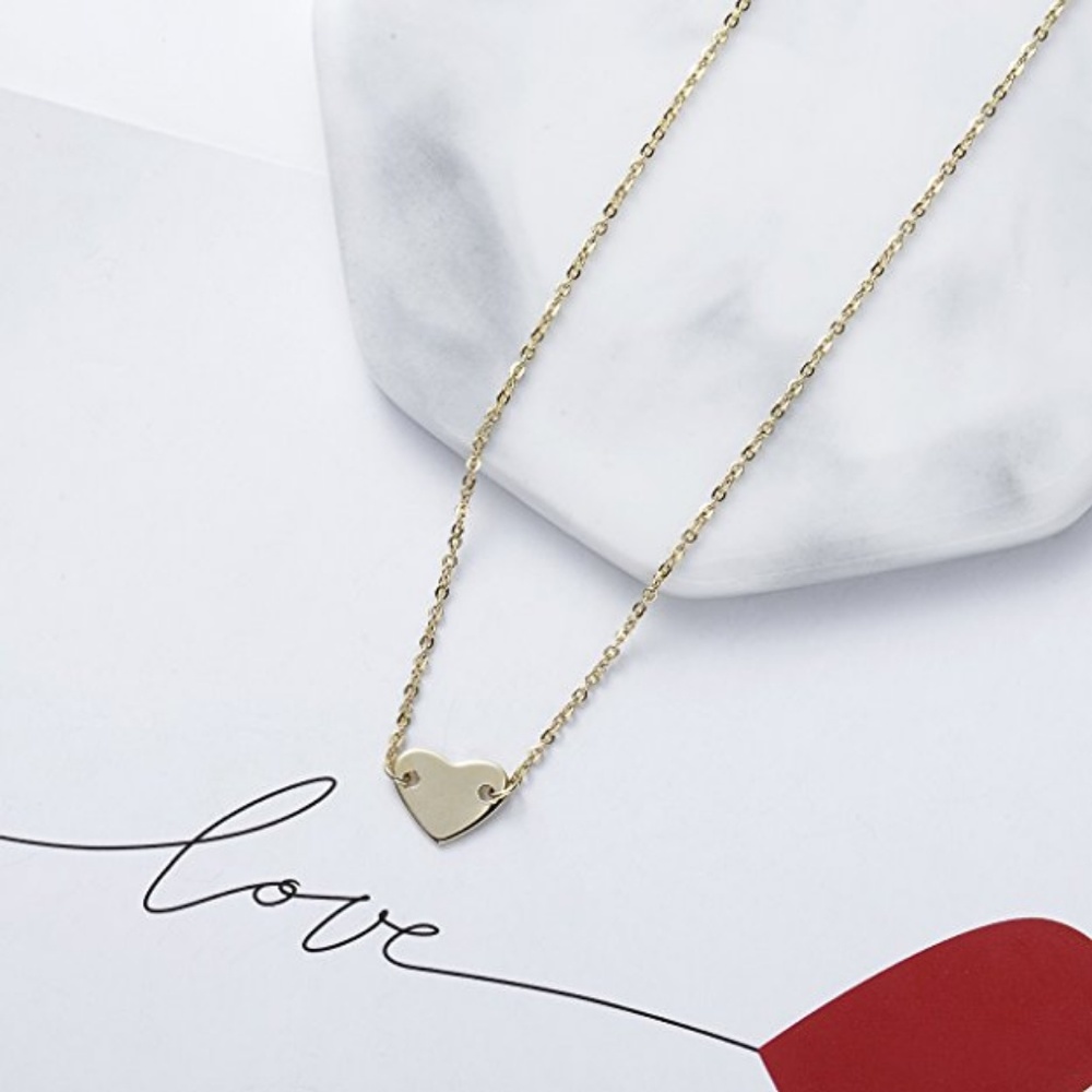 Heart Choker Necklace - Picture 2 of 3